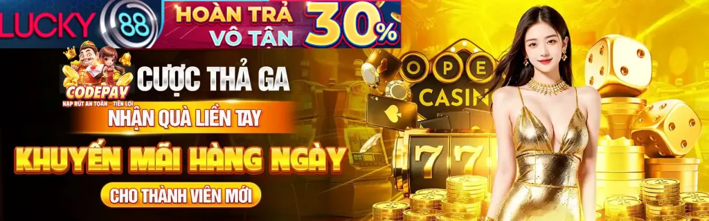Banner khuyến mãi bắn cá xn888